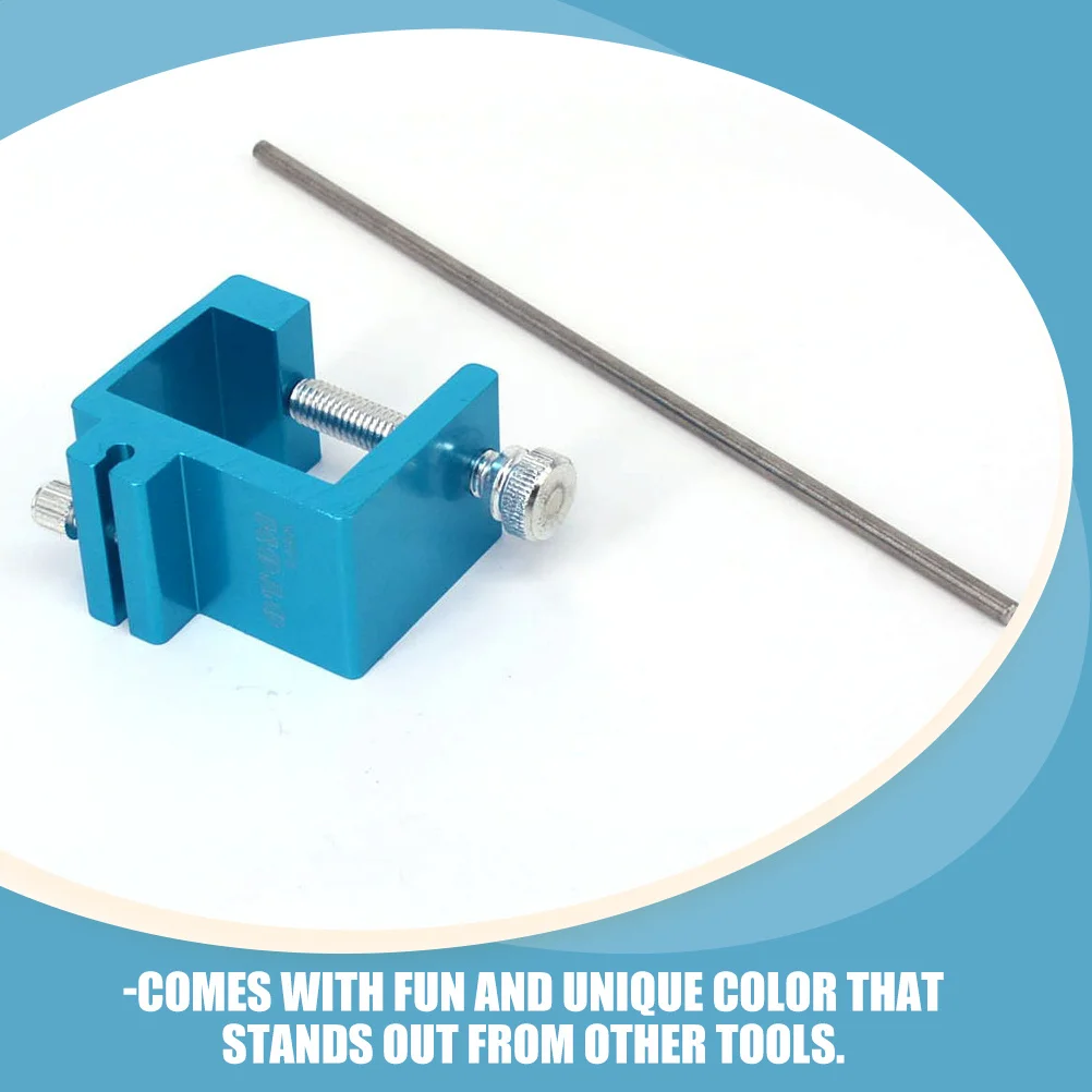 

Chain Alignment Tool Solid Aluminum Durable Compact Sky Blue Multi Function Chain Adjusting Tool for Atv Dirt Bike Repair