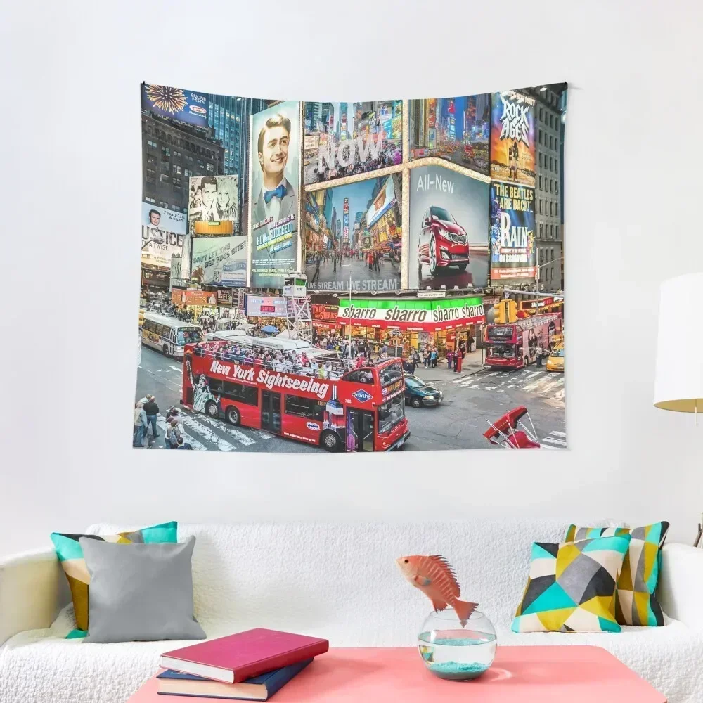 

Times Square At Night II Special Edition II Tapestry Things To The Room Decoration For Rooms Tapestry