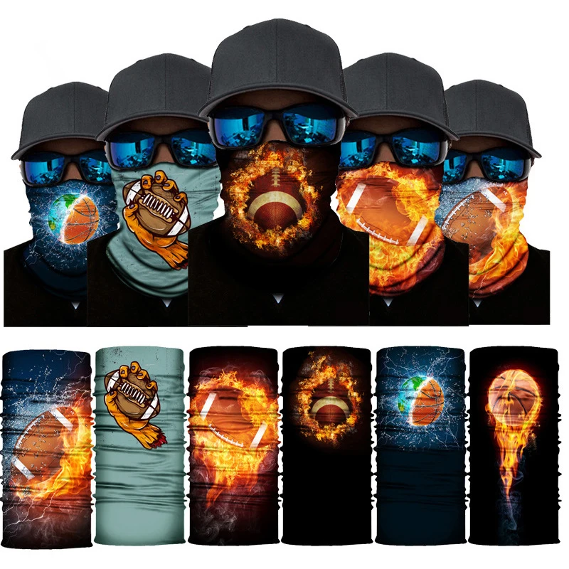 

Multifunction Seamless Bandana Magic Scarf Headwear Neck Gaiter Neck Balaclava Sport Scarf Face Mask