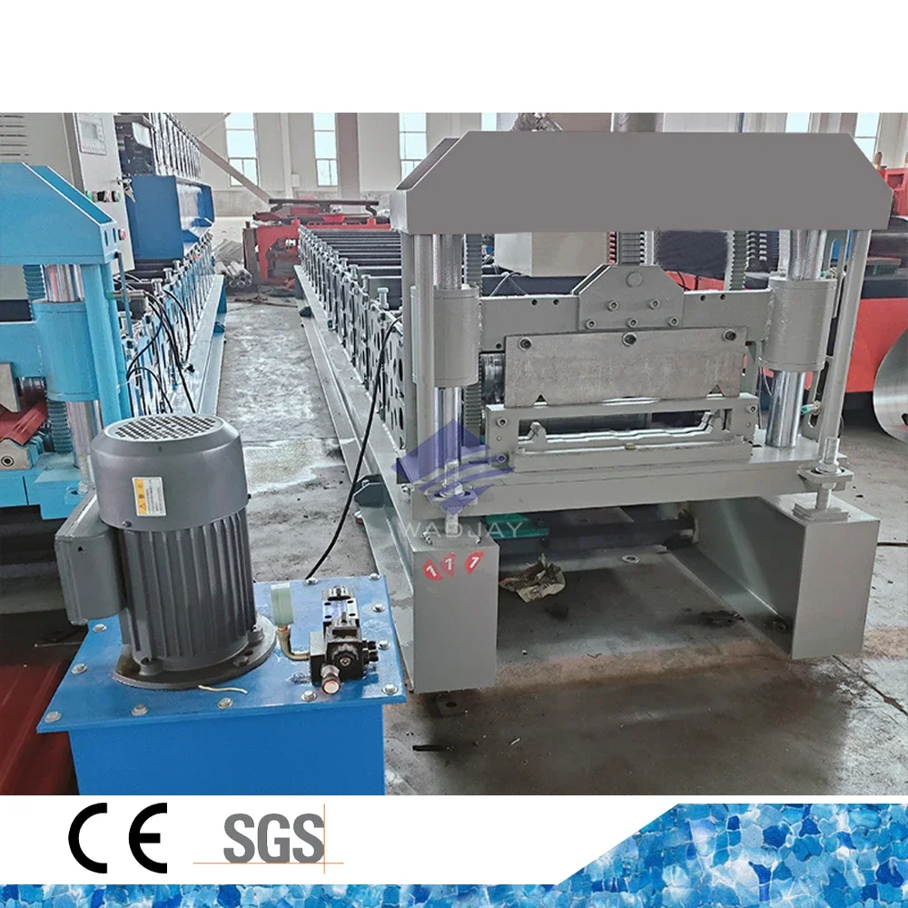 Snap Lock draagbare staande naad metalen dakbedekking machine