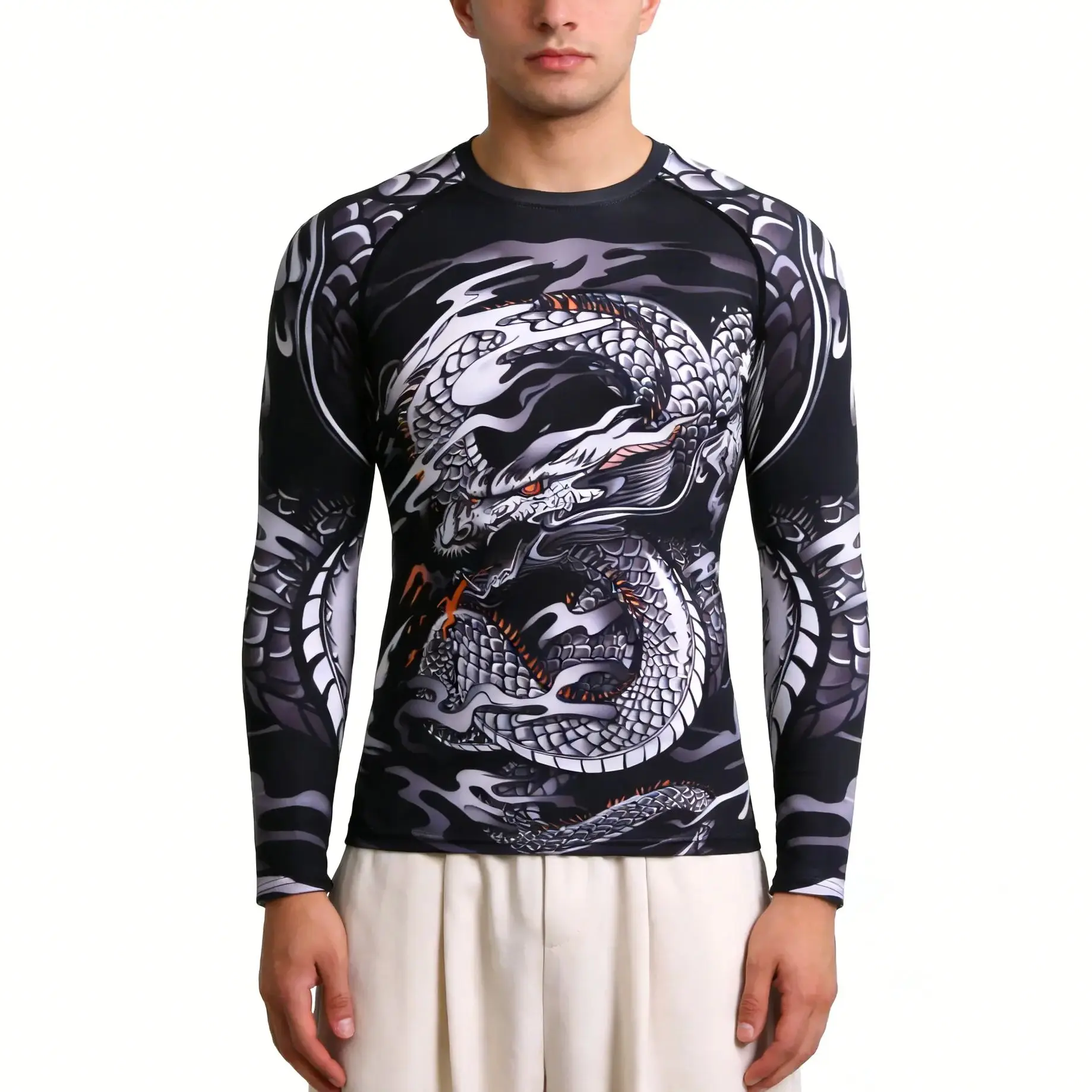 Men Grappling Wear Jiu jitsu gi Rashguard bjj Boxing T shirts  Running Blouses  Gym Parent child T shirts For children adults