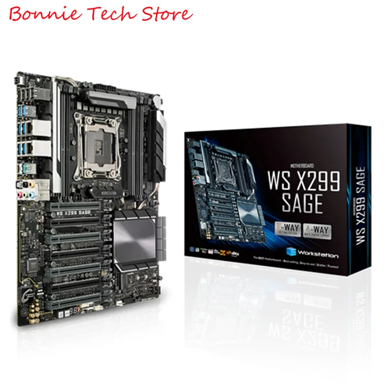 

Материнская плата WS X299 шалфей, материнская плата LGA2066, процессоры Core X-series