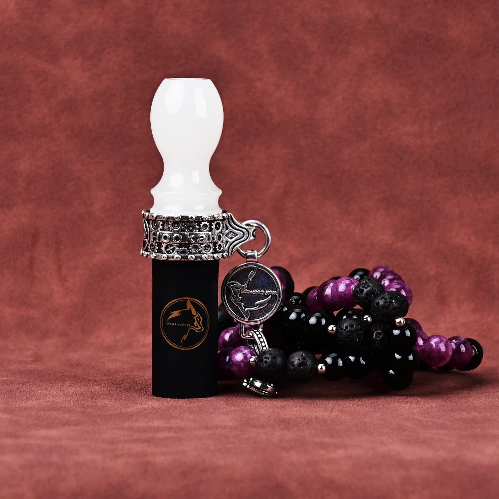 

Wolfcoolvape original luminous resin hookah accessories foreign trade popular new hookah multi-color hookah mouthpiece