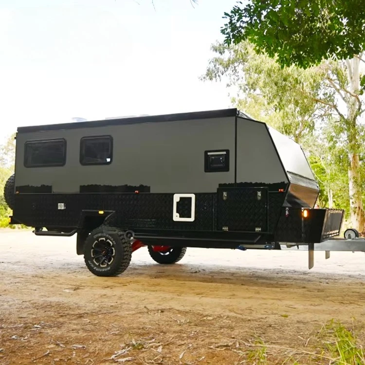 Offroad Camping Caravan Travel Trailer Off Road RV Camper Van for Sale
