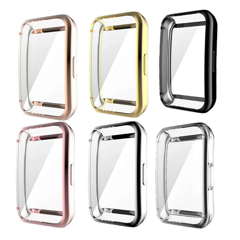 Full Protective Case For Huawei band 7 SmartWatch Cases Cover Shell TPU For Huawei Honor Band 7 Screen Protector Accessories