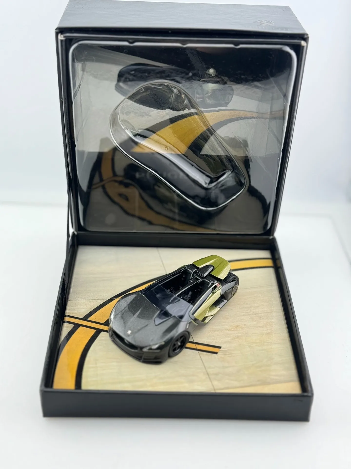 ダイキャスト Norev 1/43 スケールプジョーダブル電気コンセプトカーモデルコフレプジョー Ex1 2010 車モデルグッズおもちゃギフト