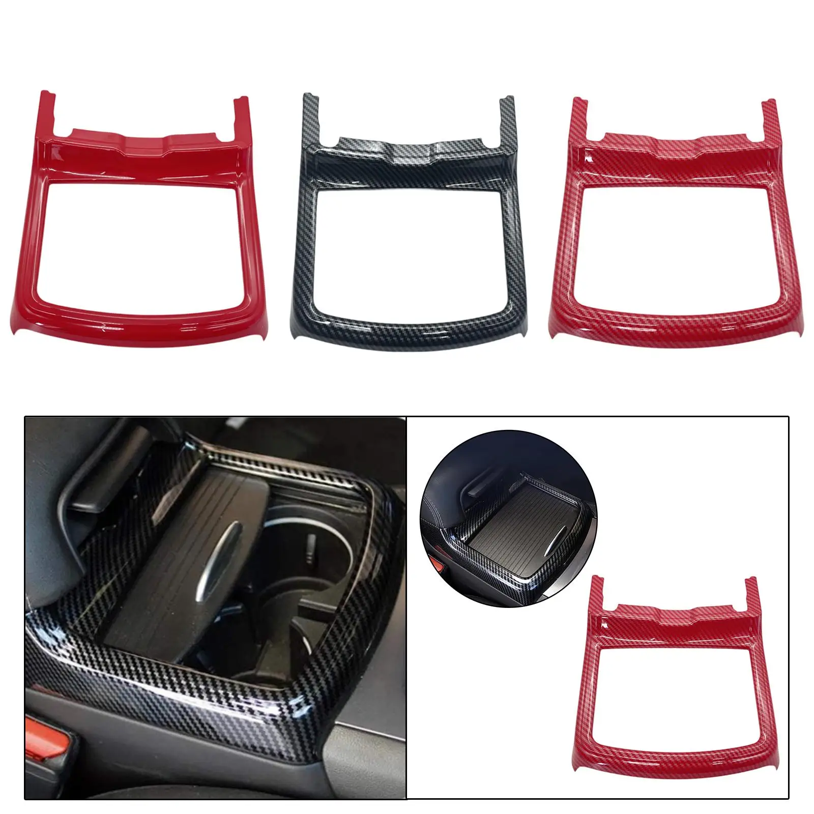 

Декоративная накладка на подстаканник, легко устанавливаемая, для Dodge Charger