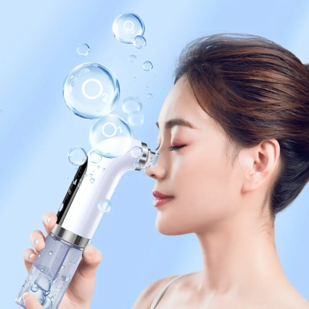 Elektrische mee-eterverwijderaar Diepe reiniging Kleine bubbel Gezichtsneusreiniger USB Oplaadbare Acne-reiniger Porievacuüm Home Spa