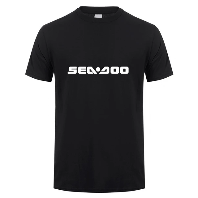 Sea-Doo T Shirts Summer Short Sleeve Cotton Sea Doo Seadoo Moto T-Shirt  Mans Tshirt Tops Tees LH-079 - AliExpress