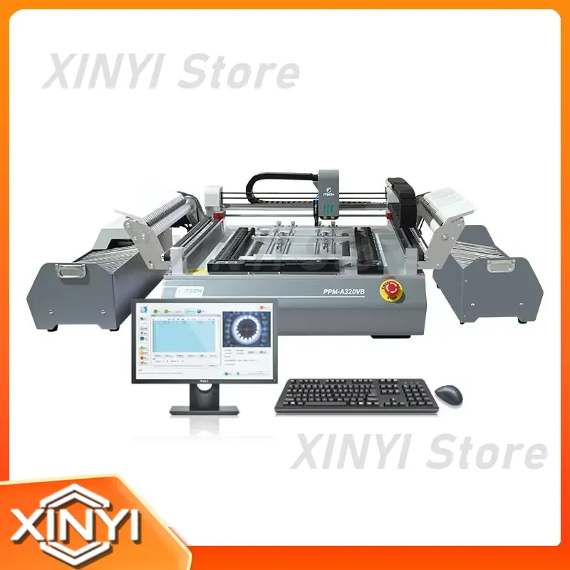 Smt Production Line Small SMD Pick and Place Machine Automatic LED Making Machine LED Pick and Place Machine for Pcb Assembly