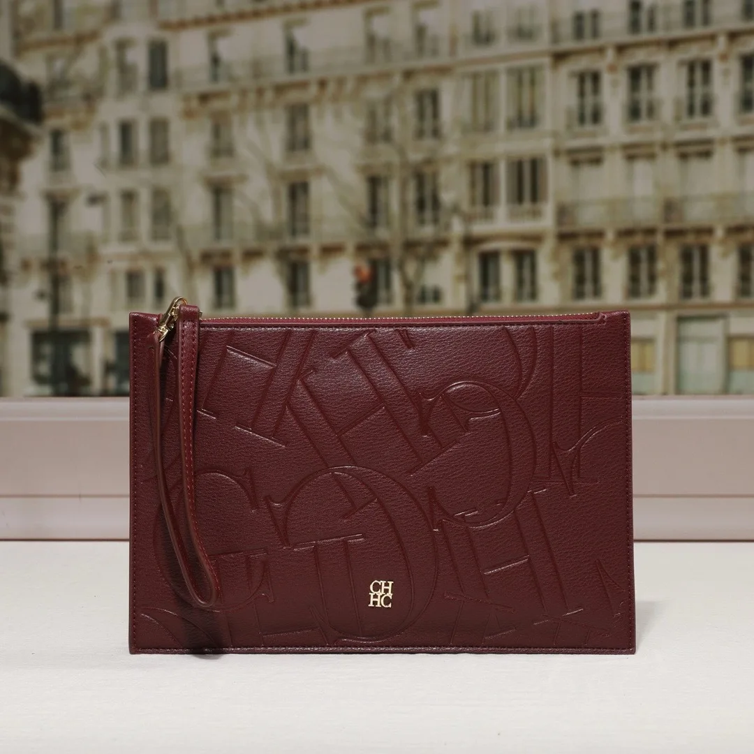 CH ​2025 Ultra Thin Phone Wallet, Large Capacity Zipper Pouch, Slim Card Holder for iPhone/Samsung, RFID Blocking & Portable​