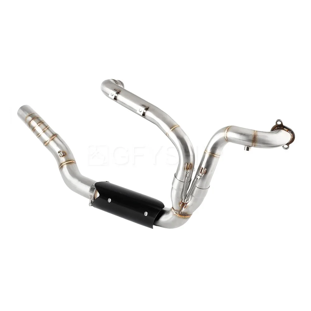 For Orinigial Silencer Escape Motorcycle Exhaust Header Link Pipe For Harley Pan America 2020-2024 Pan America 1250 / S  Slip-on