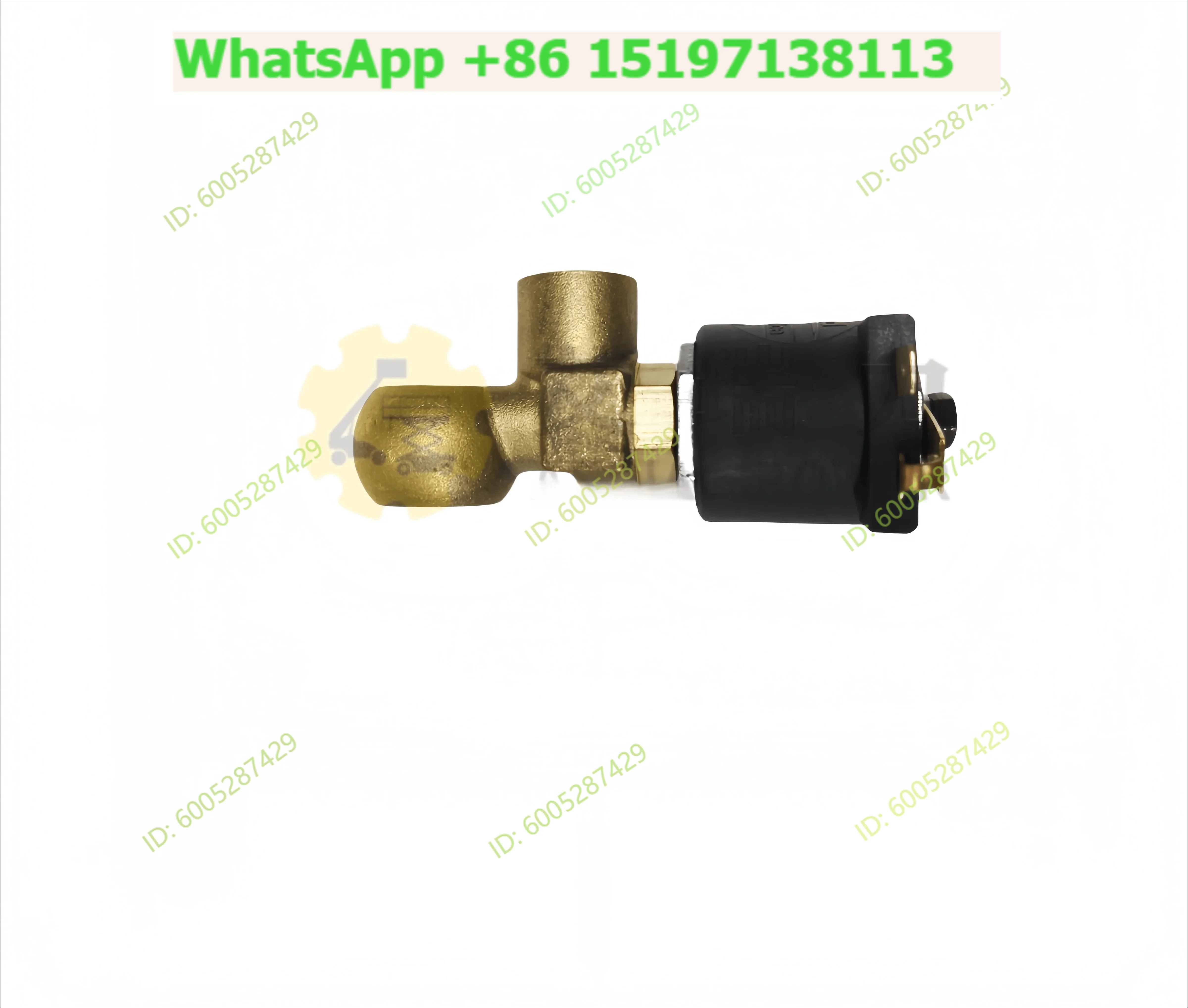 12V fuel cut-off solenoid valve 3587119 for Kubota, Yanmar engines