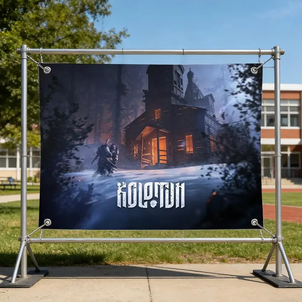 Game Tactical FPS Escape from Tarkov Flags Specialized for indoor and outdoor home decorations, outdoor camping, and bar parties