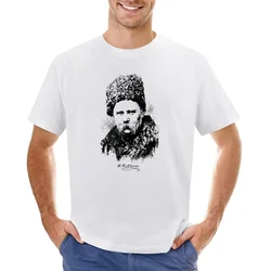 Taras Shevchenko T-Shirt sports fans Short sleeve tee hippie clothes customs mens vintage t shirts