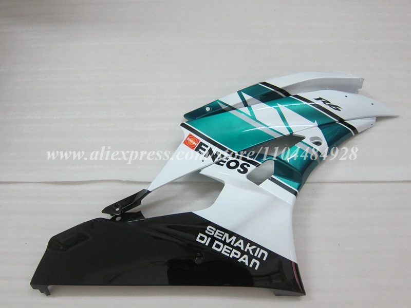 4Gifts New ABS Motorcycle Fairings Kit Fit For YAMAHA R6 2006 2007 06 07 Bodywork Set Custom White Black Green