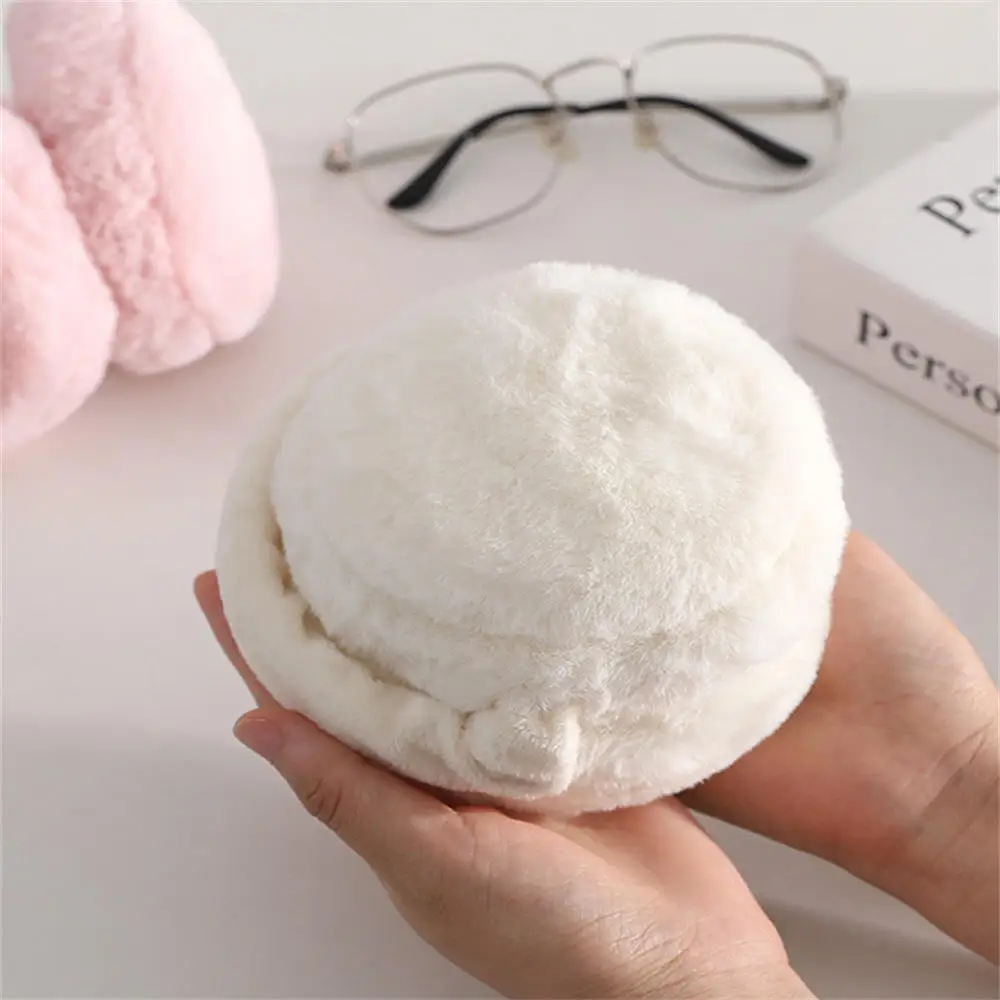 1pc Neuheit Perle Winter Ohrenschützer Frauen Fell Ohrenschützer Ohr Wärmer Mädchen Nachahmung Kaninchen Plüsch Warme Ohr Muff Ohr Haar zubehör