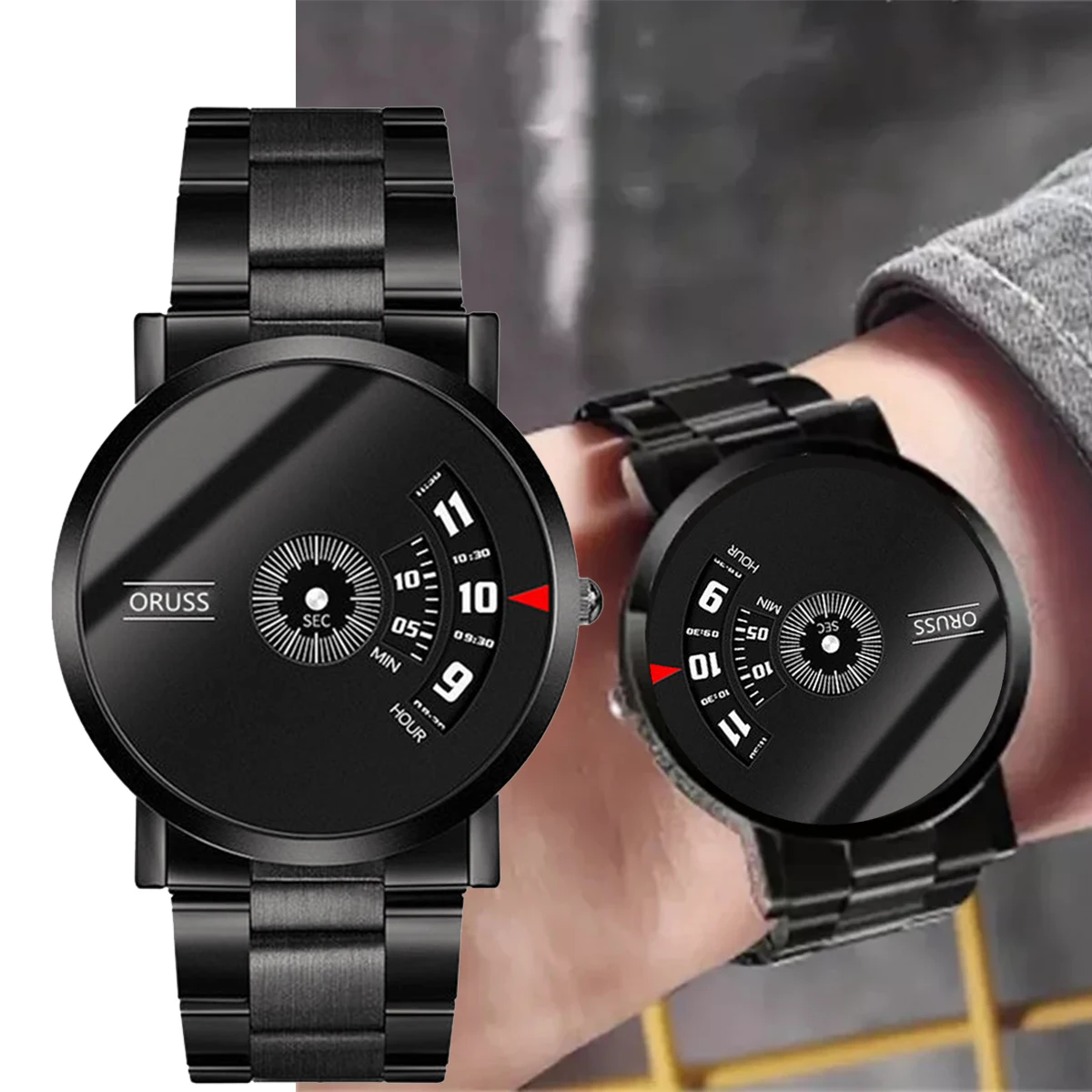 

Waterproof Men's Watches Male Students Korean Version Of The Fashion Trend Quartz Wristwatch Watch Men Business Accessories