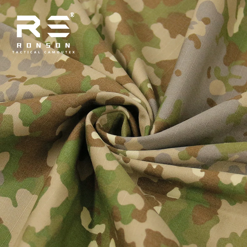 hot sale 50% Nylon 50% Cotton fabric FLECTARN Camouflage NYCO5050 tactical fabric use for uniform in stock