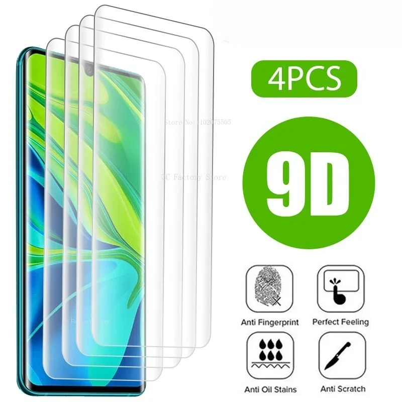 4Pcs Full Cover Screen Protector for Xiaomi Mi 11 12 13 11 Ultra Tempered Glass for Xiaomi Xiaomi Mi 12 11 13 Pro Glass Film