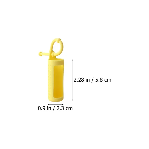 Imagen 2 del producto Protector de botella de aceite esencial, fundas coloridas de silicona, carcasa de rodillo de 10mL, calidad duradera, diseño antideslizante, regalos, 12 Uds.