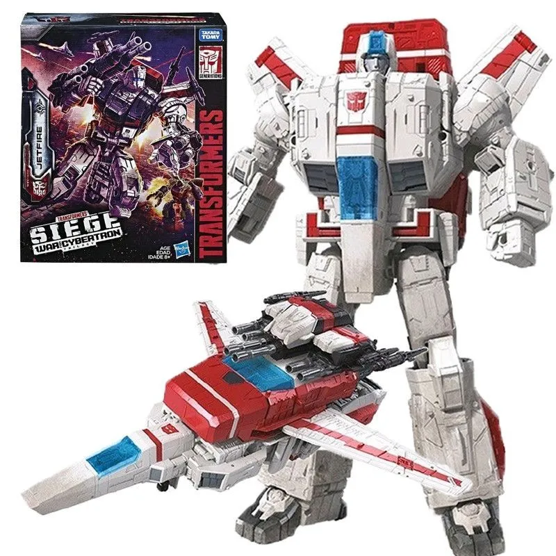 Hasbro Transformed Toys Siege Battle for Cybertron Commander Level L Skyfire 3C Reprint Action Figures Collection Gift