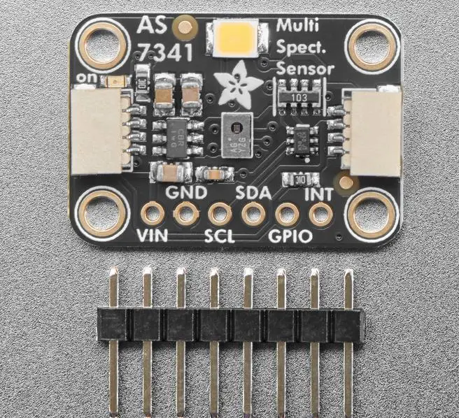 

4698 AS7341 10-Channel Light / Color Sensor Breakout - STEMMA QT / Qwiic