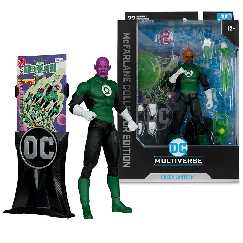 Genuine Toys Green Lantern DC Multiverse 7-Inch Movable Figure Collectible Kids Toys