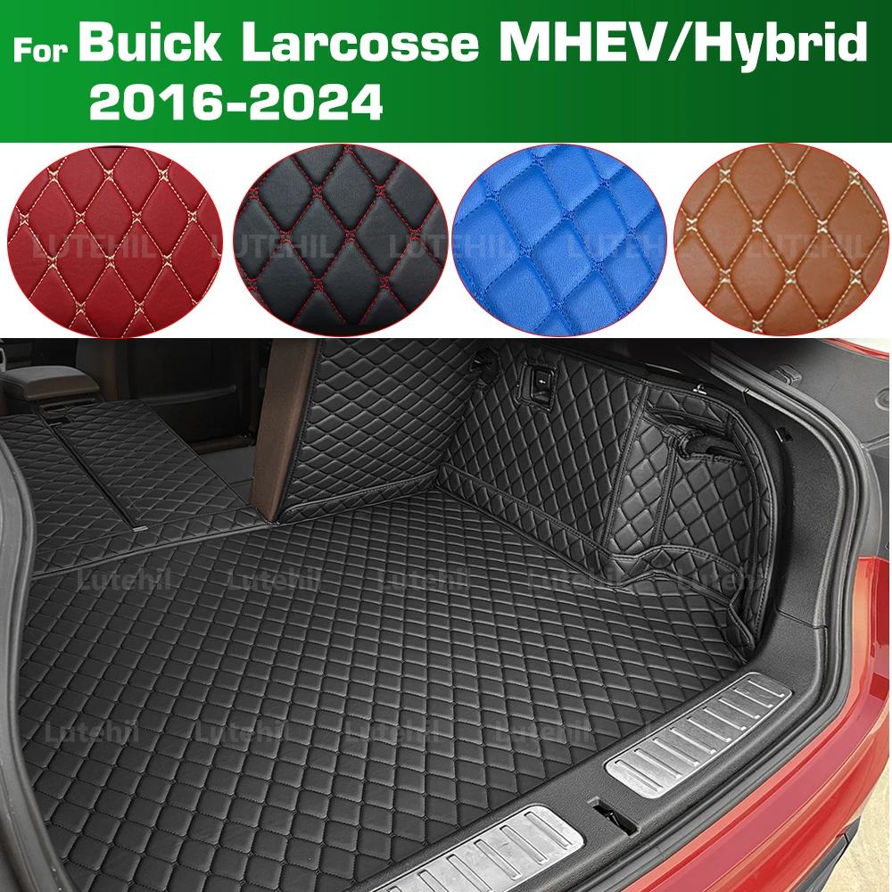 

Для Buick Larcosse MHEV/Hybrid 2016-2024 автоматический коврик для багажника с полным покрытием, автомобильный грузовой вкладыш, аксессуары для интерьера