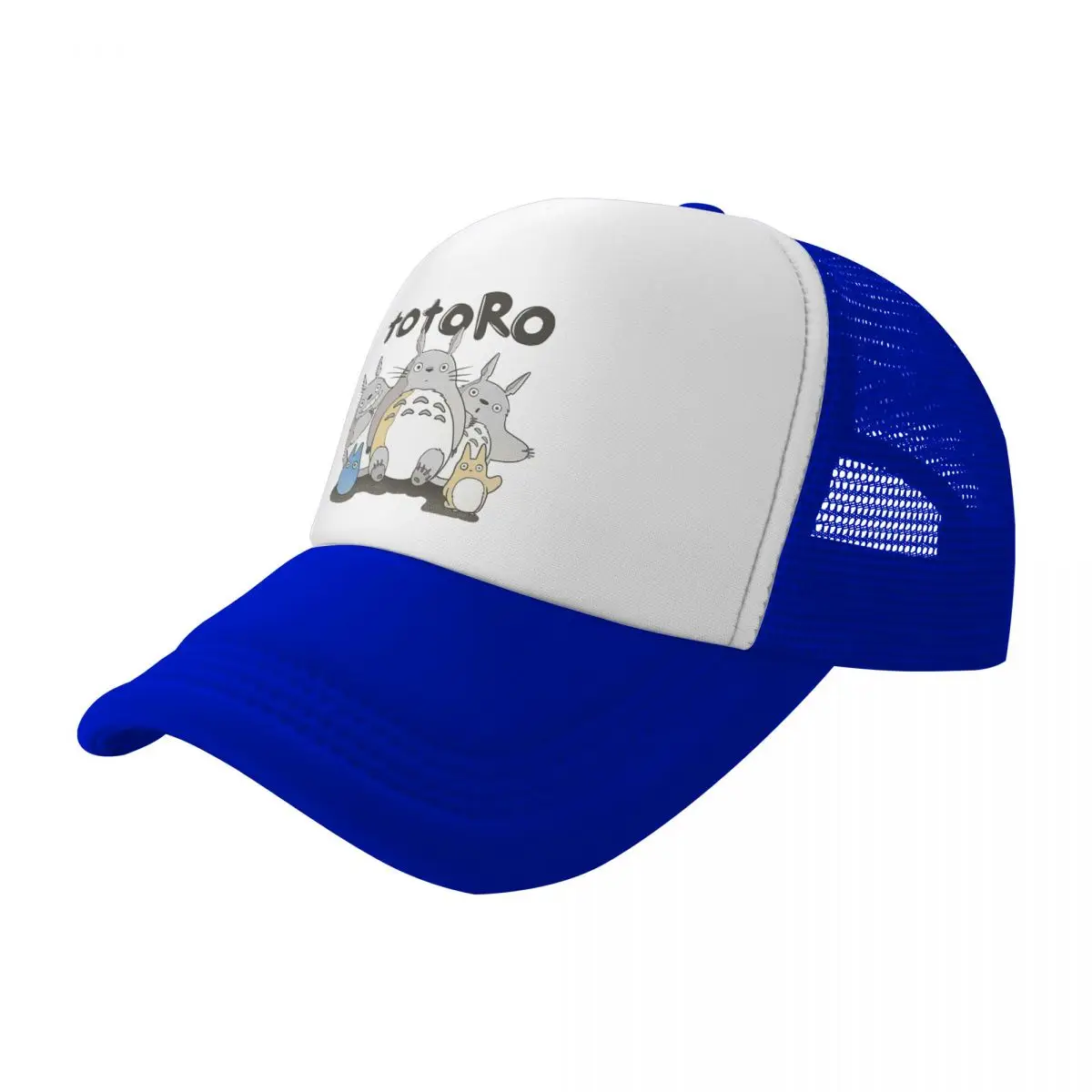 Totoros  Hype Waifu Trucker Hat Adult Hip-Hop Hat Sun Caps Sun Hats Breathable Snapback Caps Mesh Baseball Caps Summer