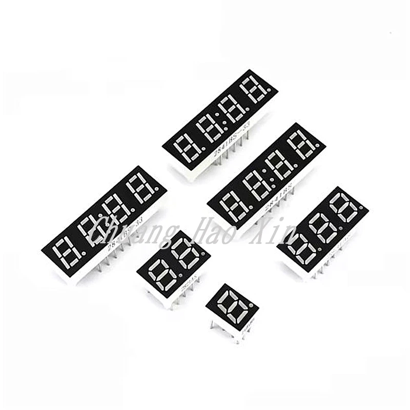 5Pcs Led Display Digit Tube 7 Segment 0.28 Inch Red 1 Bit 2 Bit 3 Bit 4 Bit Common Cathode Anode Led 7segment