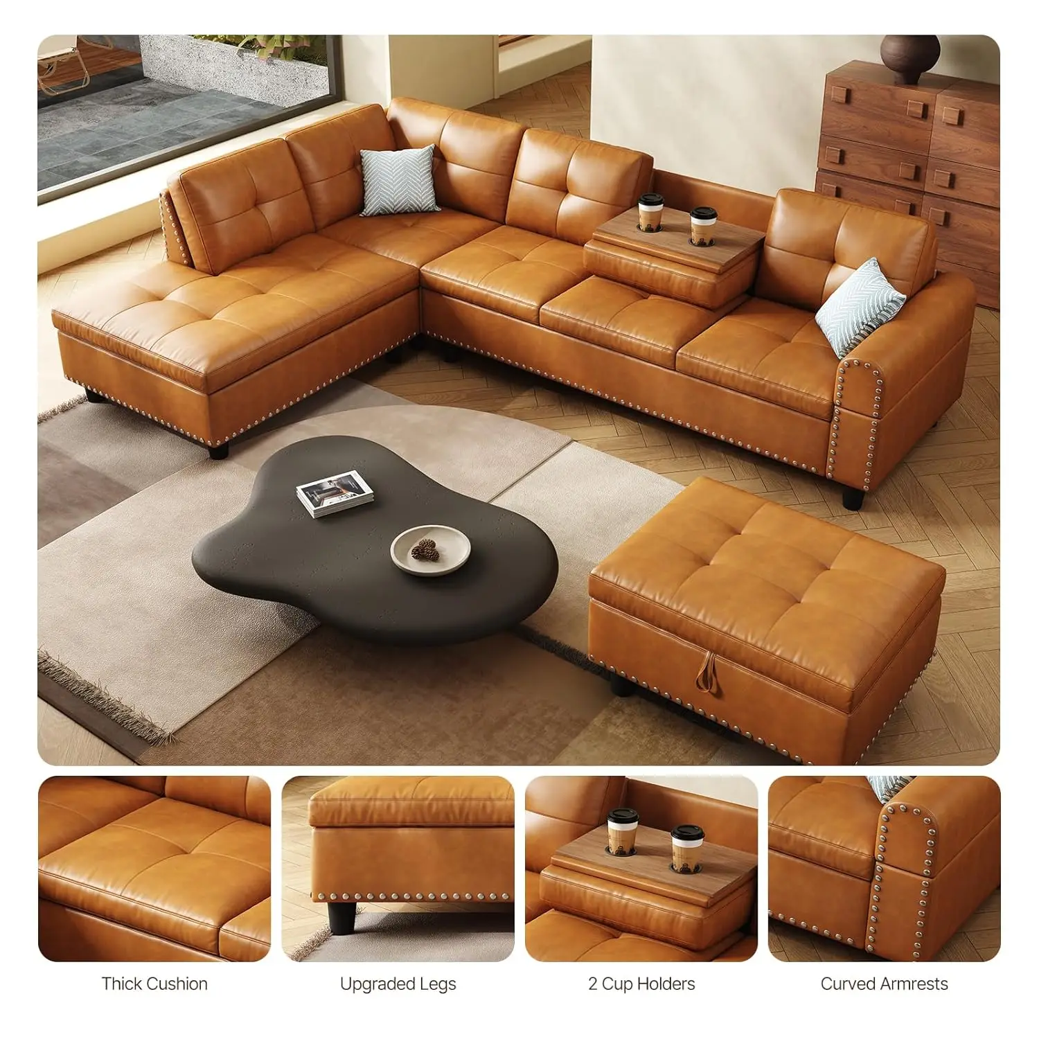 Thumbnail 4 - #16 Modular Sectional Sofas Sale