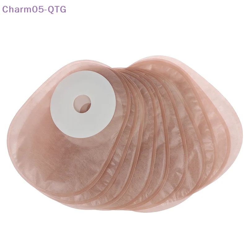 

Hot！10PCS System Colostomy Bags Disposable Ostomy Drainable Single Pouch