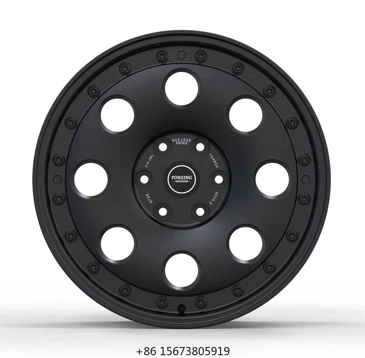 Custom Forged 17/18/19 Inch Aluminum Alloy Multi-Spoke Wheels High-Strength Off-Road 5-Hole/6-Hole/8-Hole 0mm