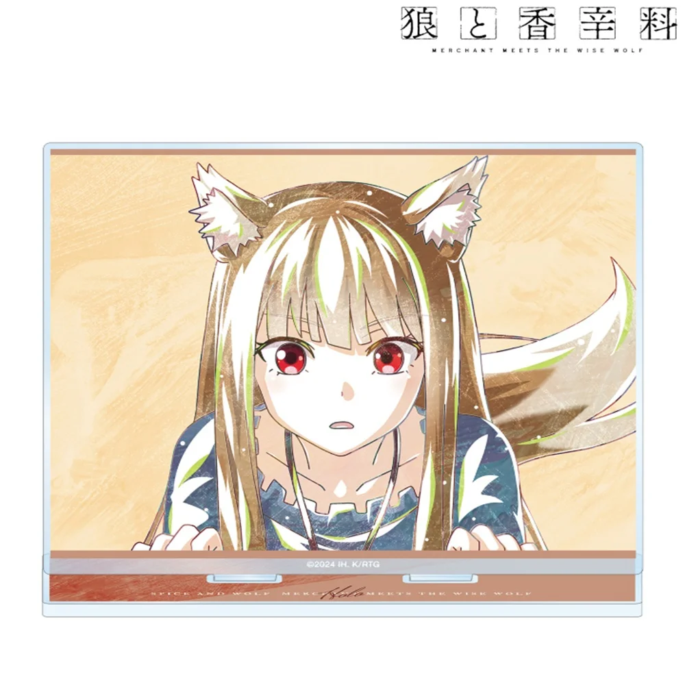 8PSC Anime Spice and Wolf  Acryl Stand Model Cosplay Karakters Ornament Accessoires Goederen Collectie Geschenken