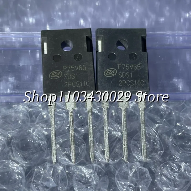 

10 шт. новый оригинальный SGTP75V65SDS1P7 P75V65SDS1 TO-247 75A 650V IGBT силовая трубка