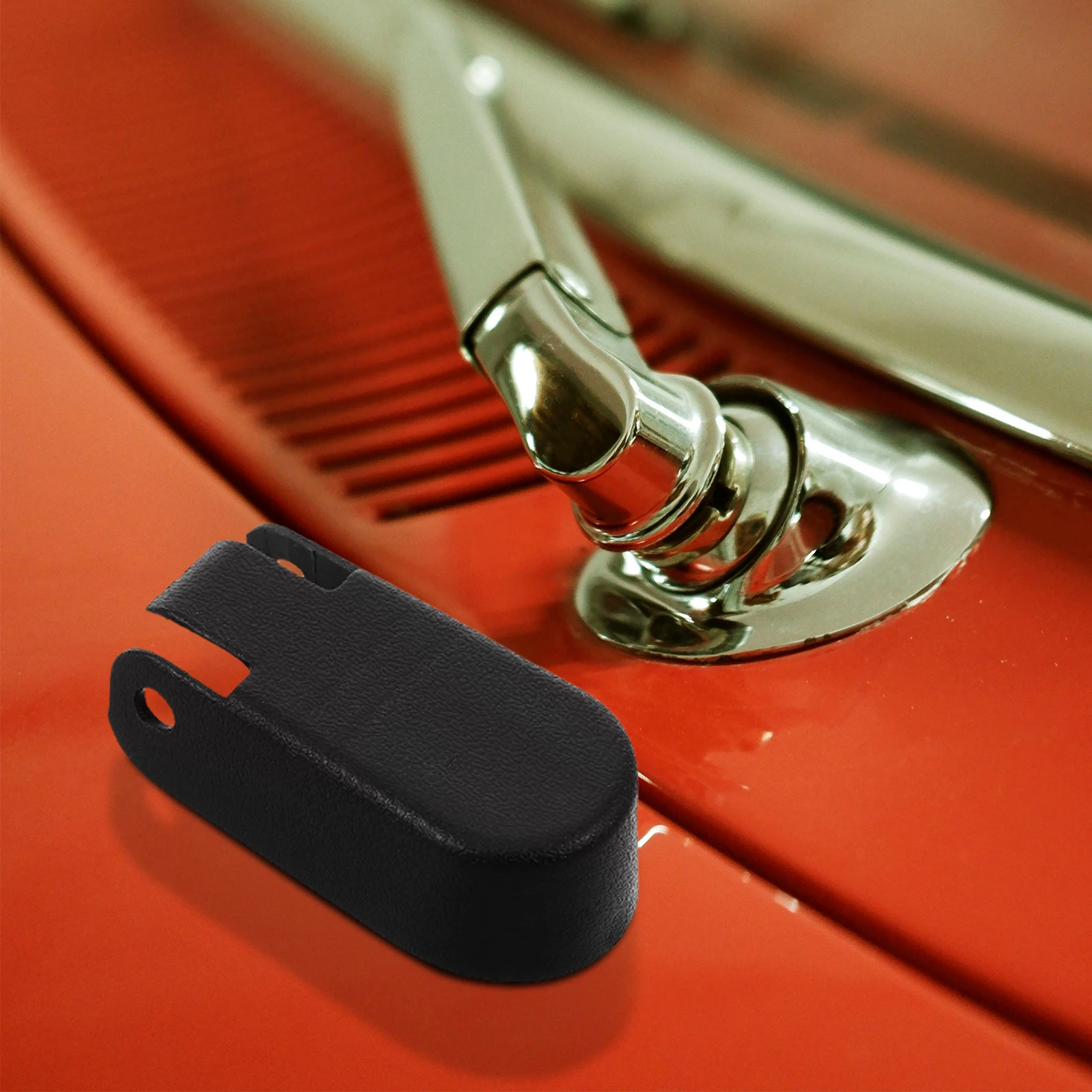 

Rear Windshield Wiper Arm Caps Auto Rear Wiper Arm Nut Protection Covers Replacements Compatible with Fiat 91-98 Replace Supplie