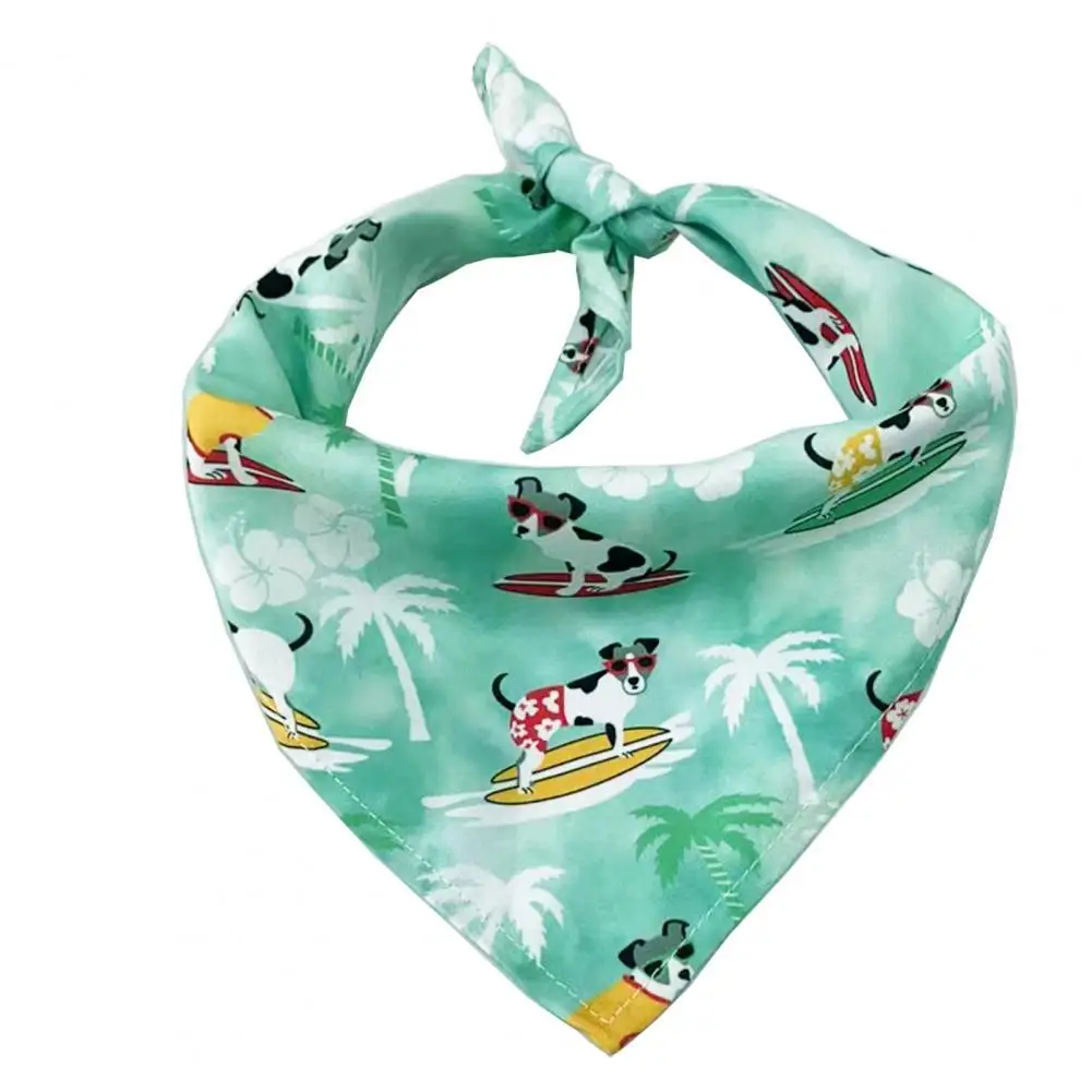 Pañuelo con estampado de moda para perro, bufanda triangular para cachorro, Bandana transpirable, suave y lavable, accesorios para mascotas