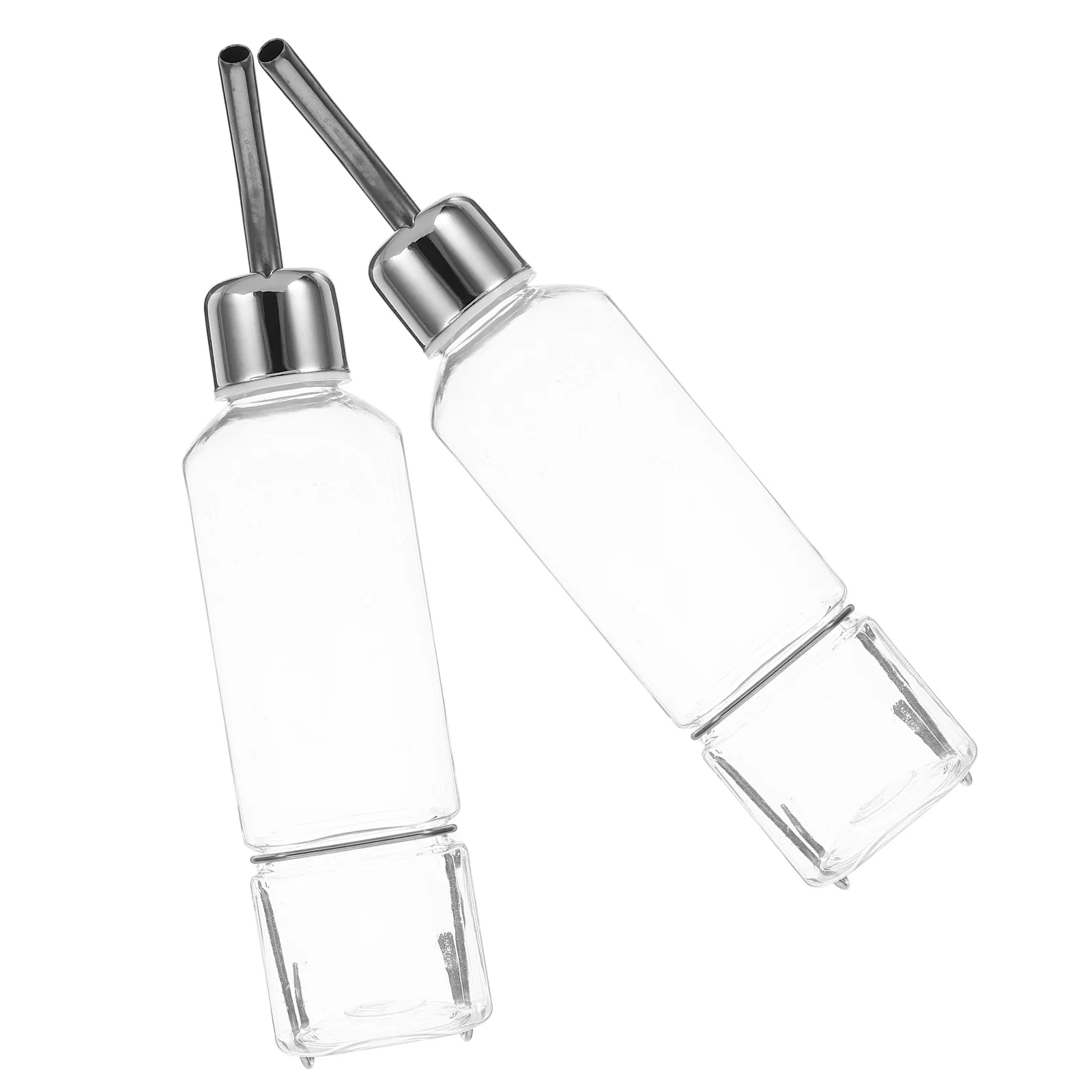 

2Pcs Hanging Pet Water Dispenser Automatic Leak Proof Dog Cat Drinking Fountain Durable Water Feeder Pet Food Feeder