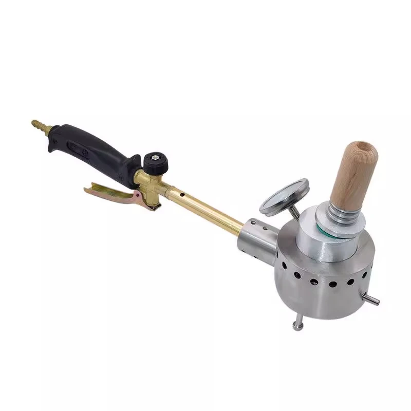 Handheld oxalic acid atomizer, beehive oxalic acid sublimation, bee mite control propane atomizer, beekeeping mite removal artif