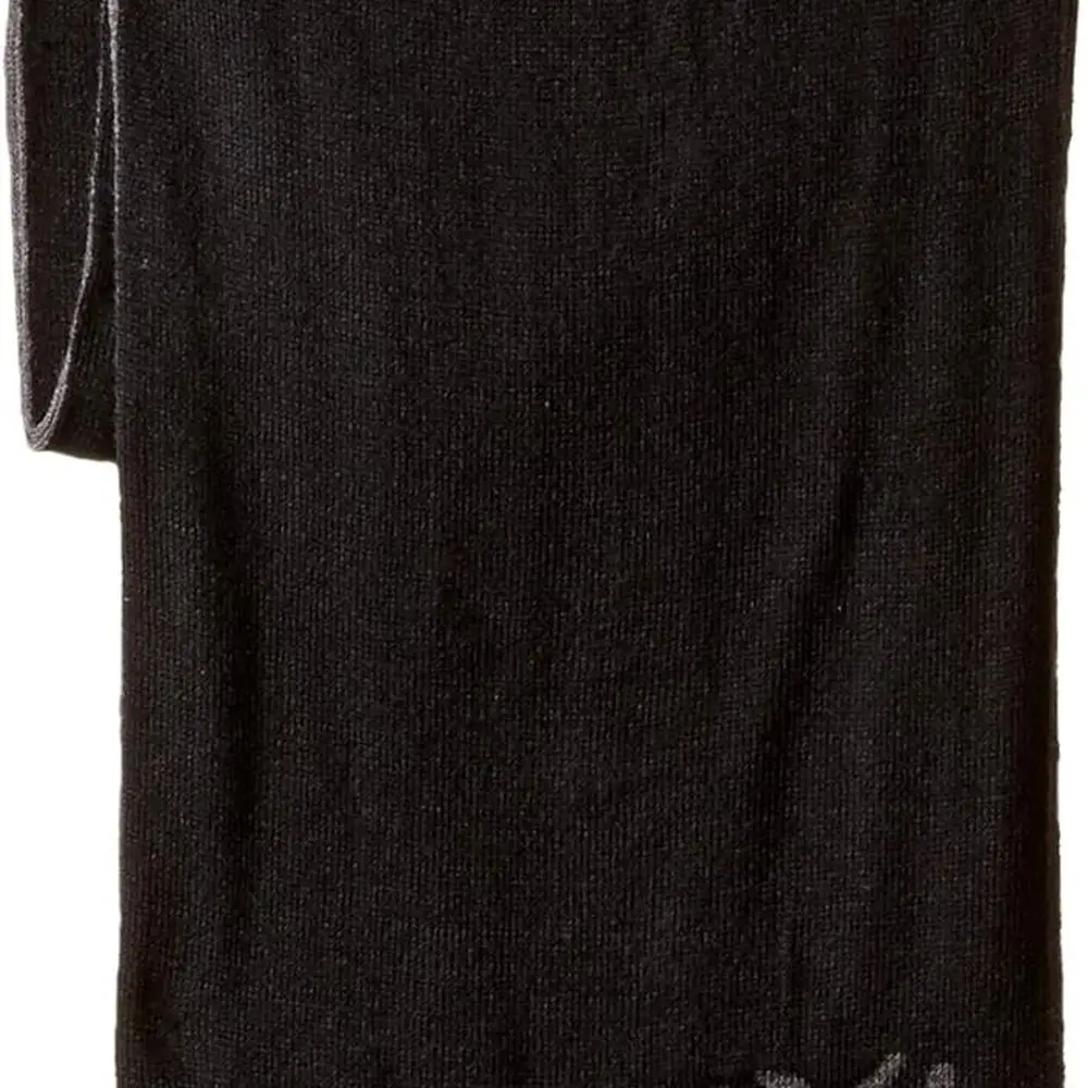 وشاح أسود من Timberland بطبقة مزدوجة، وقبعة مكبلة وقفازات سحرية، مقاس واحد