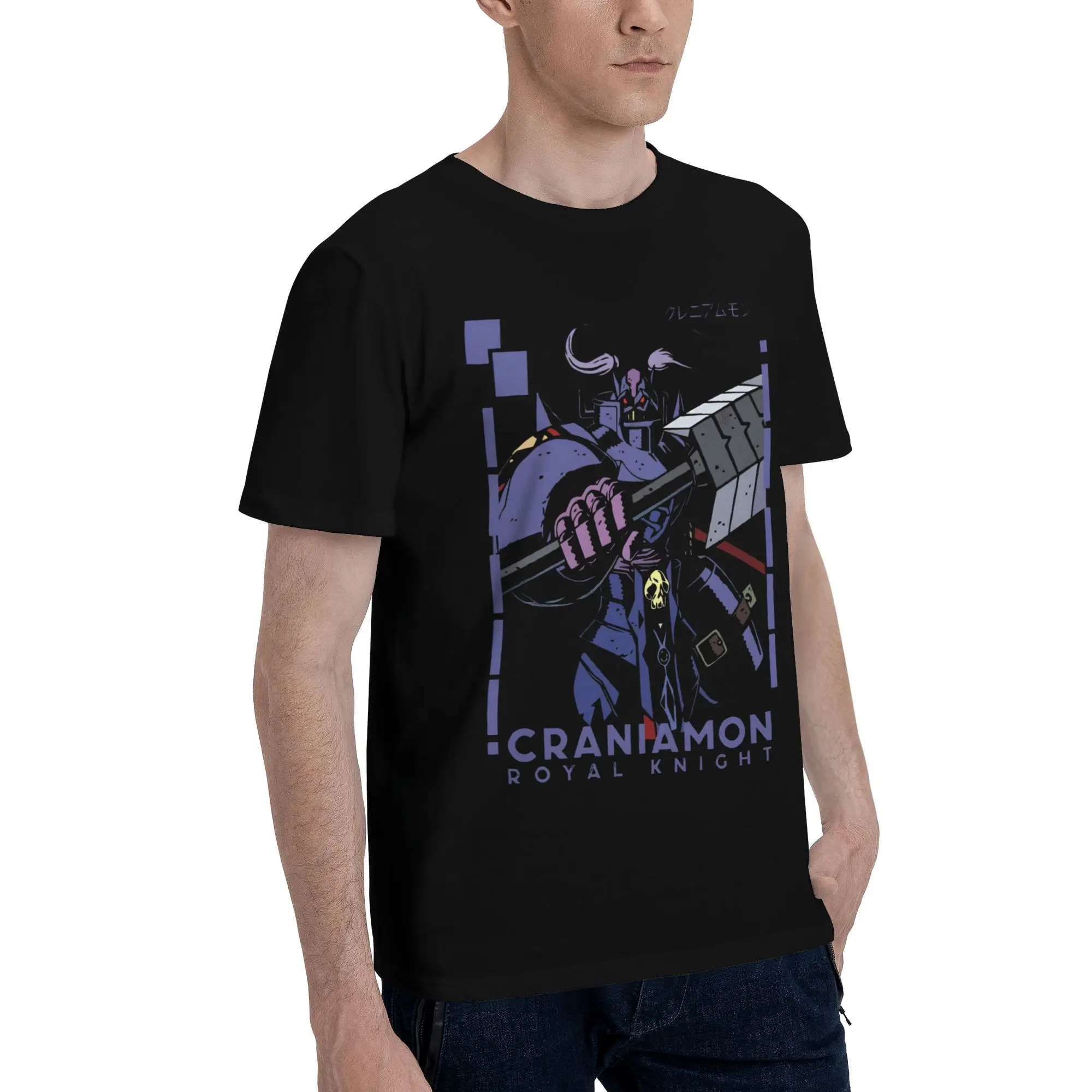 Digimon 23 Funny 100% Cotton T-Shirt Bandai Tees Tops For Men