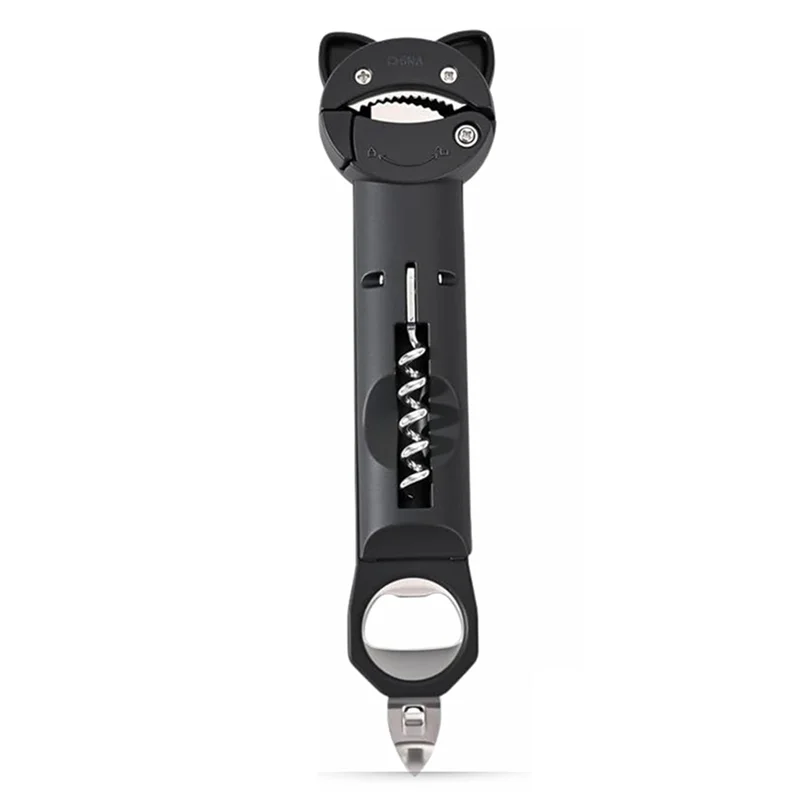 

A76X-Многофункциональный инструмент для открывания бутылок вина, инструмент для удаления крышек для пожилых людей, взрослых, слабых рук