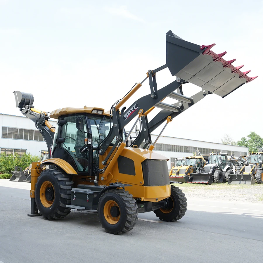 

Cheap New Wheel Backhoe Loader CE/EPA Engine Diesel Backhoe Loaders Retro Escavadora Wheel Drive Backhoe Loader Price Customized