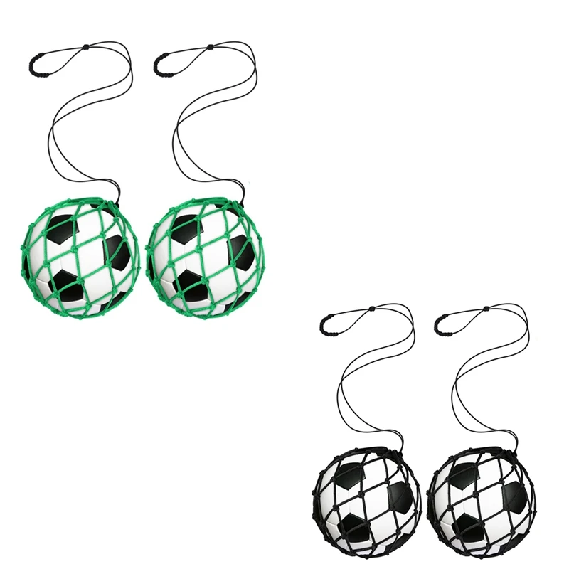 

ELOS-2PCS Football Kick Trainer Soccer Ball Net Kicker, For Ball Size 3, 4, 5, Solo Soccer Kick Practice Training Aid