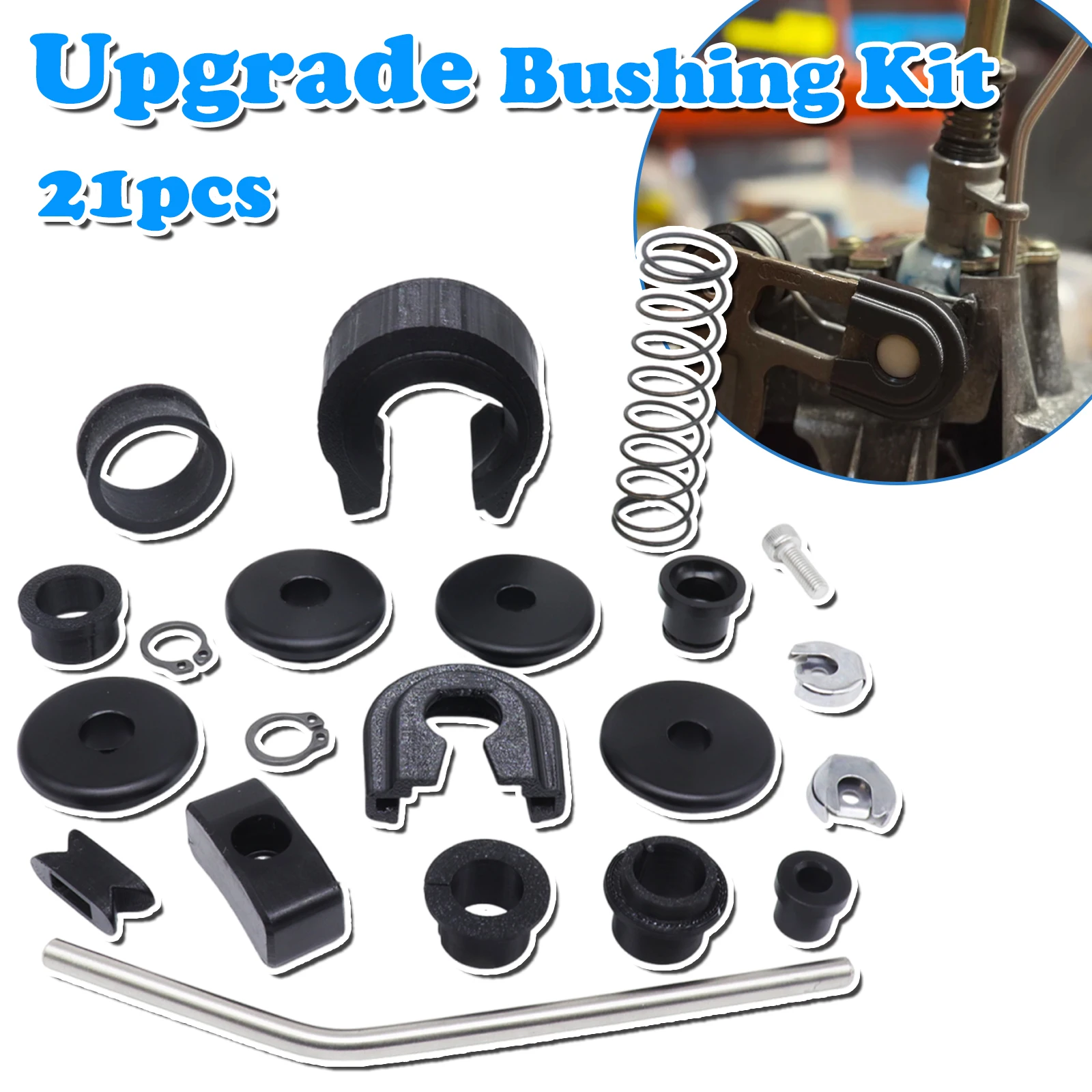 

Upgrade Bushing Kit MT Gearbox Enhance Shifter Lever Adjuster Selector Linkage For VW Golf Jetta 4 Bora 1J Lupo Polo 9N Beetle