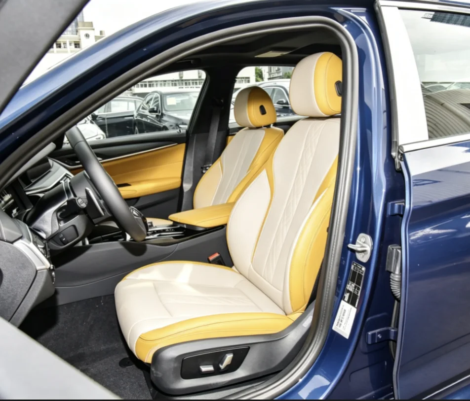 Für BMW G30 2018~2020 Maßgefertigte Autositzbezüge Luxuriöses Nappaleder 100% Passgenau Innenraumzubehör 360 ° Vollständige Abdeckung – Detail 2