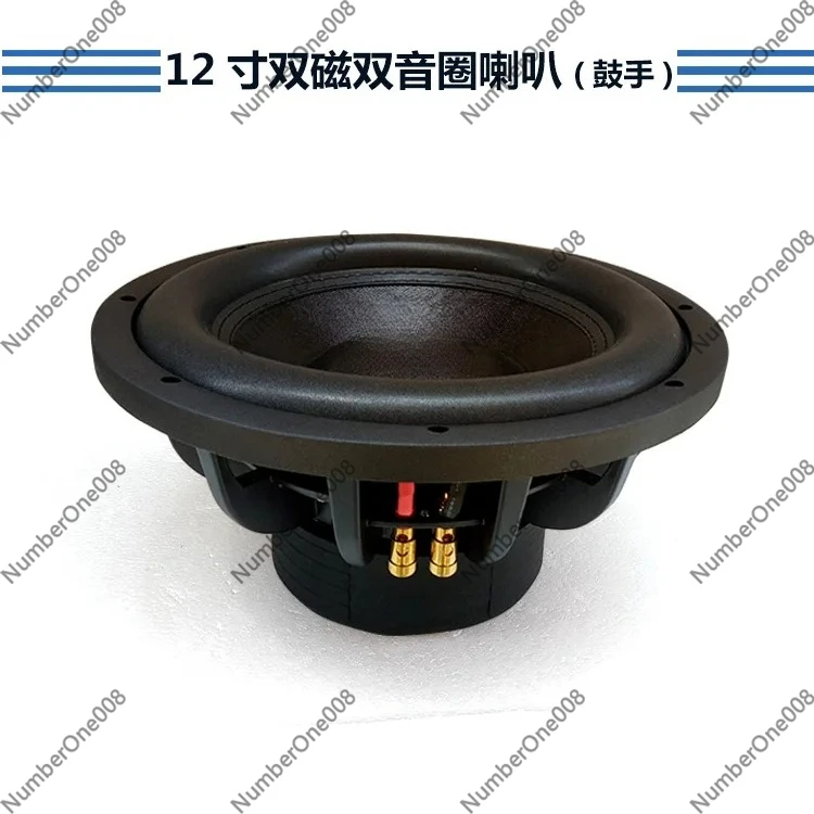 Car Passive Subwoofer Speaker 10 Inch 12 Inch High Power Dual Magnetic Double Voice Coil Auto Audio Bass
