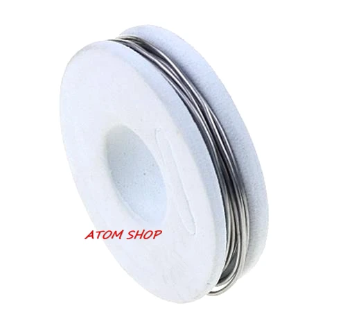 1 meters High purity  tin lead welding wire be easy to carry about  0.8mm  fused rosin core solder wire