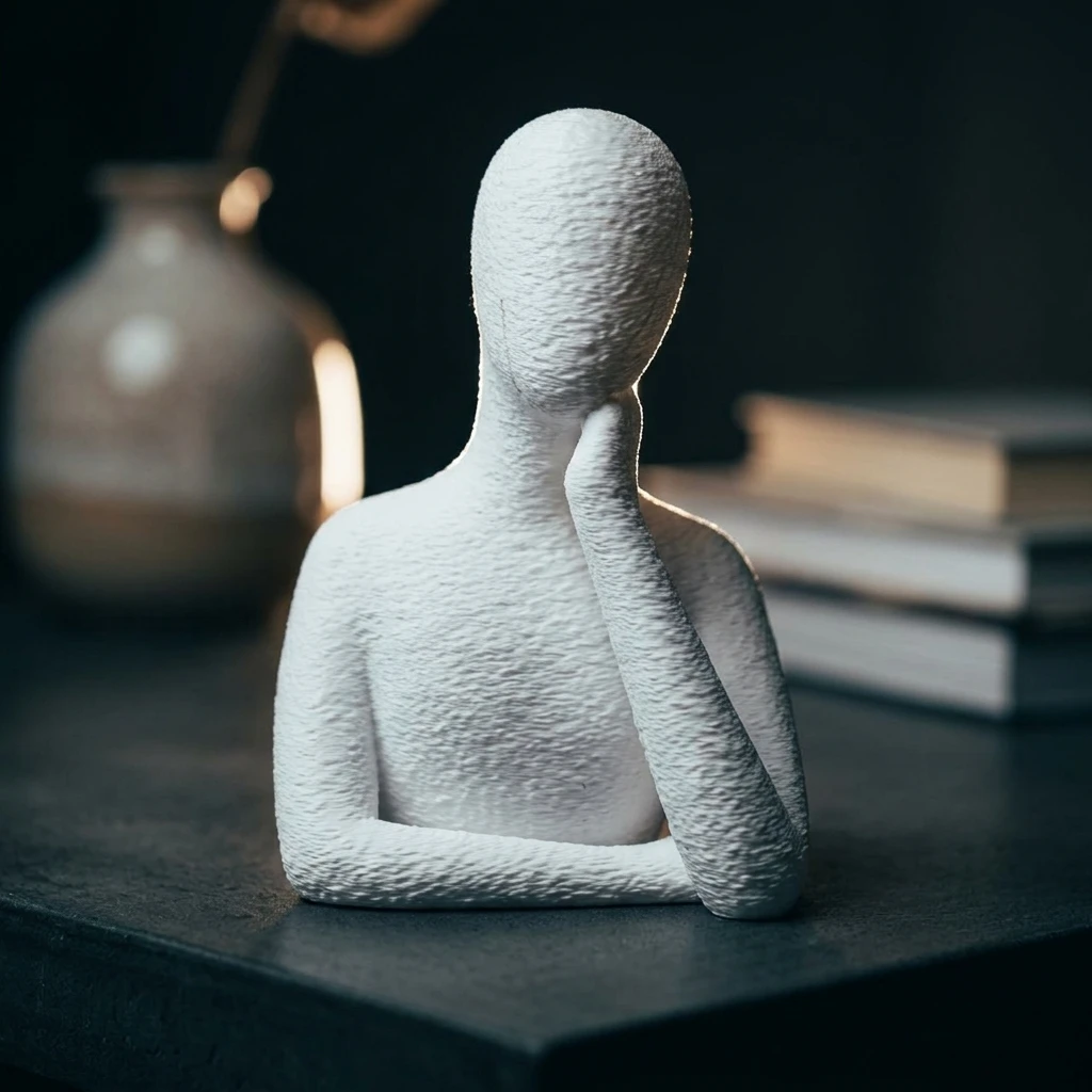 Abstract thinker Home Desktop Decoration Ornaments For Home Decoration